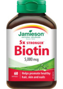 Jamieson Biotin 5,000mcg - 60 Softgels