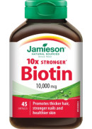 Jamieson Biotin 10,000mcg - 45 Softgels