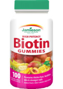Jamieson Biotin Gummies High Potency - 100 Gummies