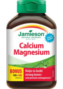 Jamieson Calcium Magnesium - 100 + 100 Caps BONUS