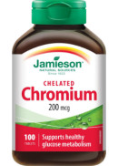Jamieson Chelated Chromium 200mcg - 100 Tabs