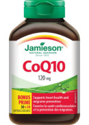 Jamieson CoQ10 120mg - 30 + 30 Softgels BONUS