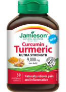 Jamieson Curcumin Turmeric Ultra Strength 9,000mg - 30 V-Caps