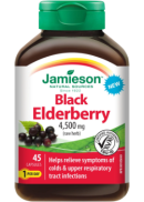 Jamieson Black Elderberry 4,500mg - 45 Caps