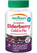 Jamieson Elderberry Cold & Flu - 60 Gummies