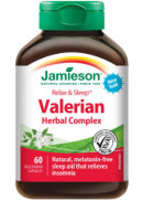 Jamieson Herbal Complex Relax & Sleep Valerian - 60 V-Caps