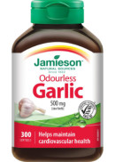 Jamieson Odourless Garlic 500mg - 300 Softgels