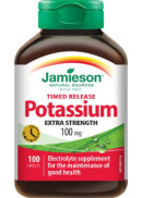 Jamieson Potassium Timed Release 100mg - 100 Caps