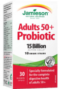 Jamieson Adults 50+ Probiotic 15 Billion - 30 V-Caps