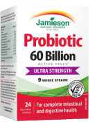Jamieson Probiotic 60 Billion Ultra Strength - 24 V-Caps