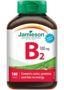 Jamieson Vitamin B-2 (Riboflavin) 100mg - 100 Tabs