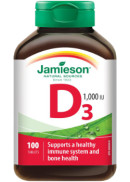 Jamieson Vitamin D 1,000iu - 100 Tabs