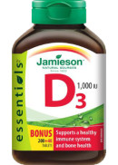 Jamieson Vitamin D 1,000iu - 200 + 40 Tabs BONUS