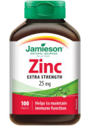 Jamieson Zinc Extra Strength 25mg - 100 Tabs