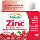 Jamieson Zinc With Echinacea Vitamin C And Vitamin D (Wild Cherry) - 30 Lozenges