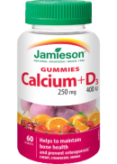 Jamieson Calcium And Vitamin D Gummies - 60 Gummies