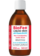 KidStar Nutrients BioFe+ Liquid Iron With Vitamin B6 & B12 - 250ml