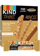 Kind Healthy Snacks Kind Thins Bars (Almond Caramel & Sea Salt) - 10 x 21g