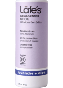 Lafe’s Body Care Deodorant Plastic-Free Stick (Lavender & Aloe) - 64g