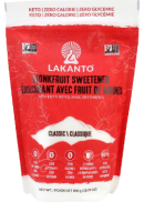 Lakanto Sweetener Erythritol Monk Fruit Blend (Classic) - 800g