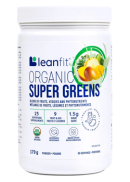 Lean Fit Organic Super Greens (Tropical Mango) - 179g