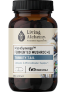 Living Alchemy Mycosynergy Fermented Mushrooms Turkey Tail - 60 V-Caps