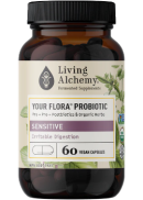Living Alchemy Your Flora Probiotic Sensitive (Digestive Irritation) - 60 V-Caps