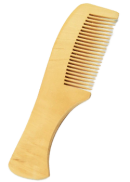 Martina Spa Collection Natural Wood Comb (With Handle) - 1 Comb