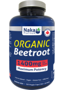 Naka Organic Beetroot 1400mg - 150 V-Caps