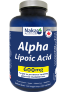 Naka Alpha Lipoic Acid 600mg - 150 V-Caps