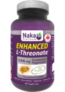 Naka Enhanced L-Threonate 144mg Magnesium + L-Theanine + Gaba - 60 V-Caps