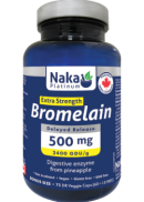 Naka Extra Strength Bromelain 500mg - 75 V-Caps