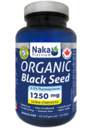 Naka Platinum Organic Black Seed 1,250mg Ultra Strength - 80 Softgels