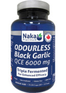 Naka Odourless Black Garlic 6000mg - 75 Dr Caps