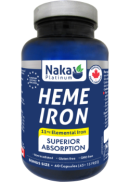 Naka Heme Iron (Bovine Source) - 45 + 15 Caps BONUS