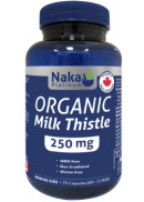 Naka Organic Milk Thistle 250mg - 60 + 15 V-Caps BONUS