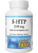 Natural Factors 5-HTP 200mg (Time Release) - 60 Tabs