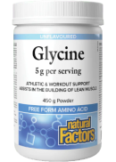 Natural Factors Glycine (Unflavoured) - 450g