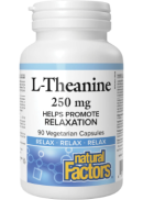 Natural Factors L-Theanine 250mg - 90 V-Caps