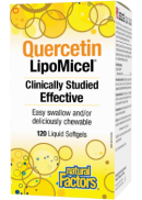 Natural Factors Lipomicel Matrix Quercetin - 120 Liquid Softgels