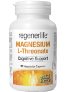 Natural Factors RegenerLife Magnesium L-Threonate - 90 V-Caps
