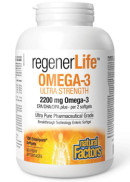 Natural Factors RegenerLife Ultimate Strength Omega-3 - 150 Softgels
