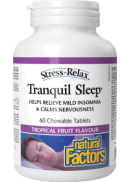 Natural Factors Stress-Relax Chewable Tranquil Sleep - 60 Chew Tabs