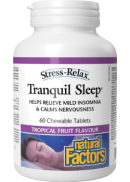 Natural Factors Stress-Relax Chewable Tranquil Sleep - 60 Chew Tabs