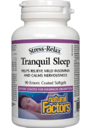 Natural Factors Stress-Relax Tranquil Sleep - 90 Enteric Coated Softgels