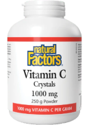 Natural Factors Vitamin C Crystals - 250g