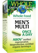 Natural Factors Whole Earth & Sea Men's Multi - 90 V-Caps