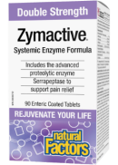 Natural Factors Zymactive Double Strength Formula - 90 Tabs