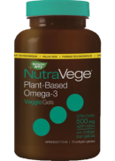 Nutra Sea Nutra Vege Omega-3 Plant-Based (Fresh Mint) - 75 Softgels