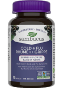 Nature's Way Sambucus Elderberry Cold & Flu - 90 Caps